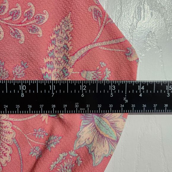 BooHoo Women 6 Paisley Print Wrap Strappy Wide Leg Jumpsuit NWT - Picture 13 of 16